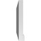 Ekena Millwork Vertical Surface Mount PVC Gable Vent w/ 2"W x 2"H , Brickmould Sill Frame, 22"W x 14"H GVPVE22X1403SN - alternate 2
